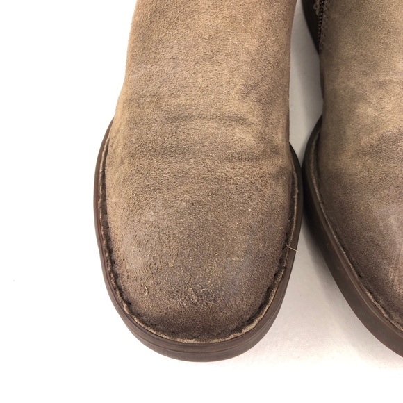 Born Jorgette Taupe Leather Ankle Boots 7.5M - Picture 14 of 15